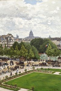 Tuin van de prinses, Louvre, 1867
